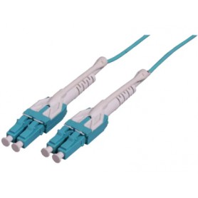 Intellinet 752558 Fiber Optic Patch Cable 1 m LC to LC UPC OM4 Multimode
