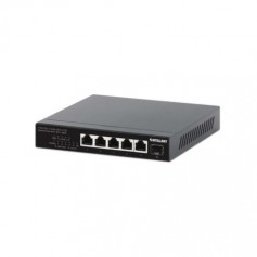 INTELLINET 562294 6-Port 2.5G PoE Ethernet Switch with 10G SFP Uplink
