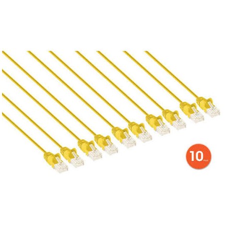 Intellinet 744744 Cat6 UTP Slim Network Patch Cable