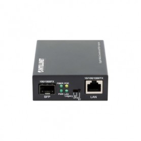 INTELLINET 509688 Gigabit Media Converter and PoE Injector 90W