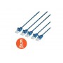 INTELLINET 742665 Cat6 U UTP Slim Network Patch Cable Blue