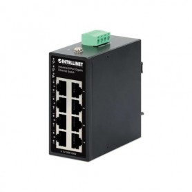 INTELLINET 509503 Industrial 8-Port Gigabit Ethernet Switch
