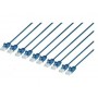 INTELLINET 742641 Cat6 U UTP Slim Network Patch Cable Blue