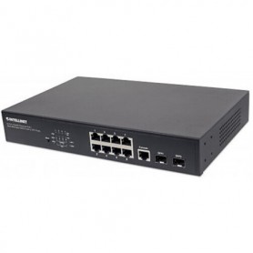 INTELLINET 562324 Outdoor 10-Port L2 Fully Managed PoE Switch
