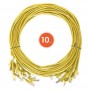 INTELLINET 744782 Cat6 U/UTP Slim Network Patch Cable (10-Pack)