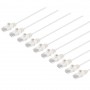 INTELLINET 744577 Cat6 U UTP Slim Network Patch Cable White
