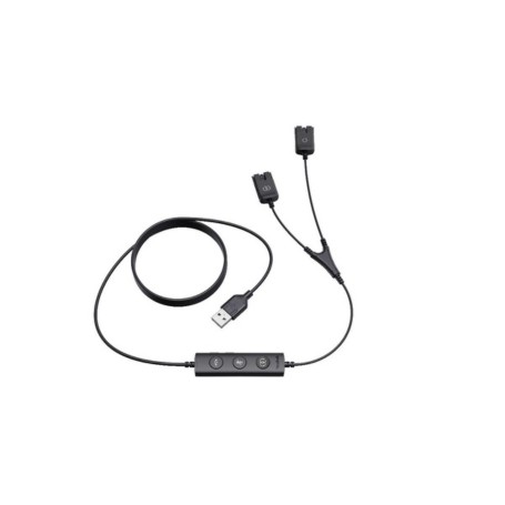 Yealink 1300084 USB to Quick-Disconnect Training Y-Cable