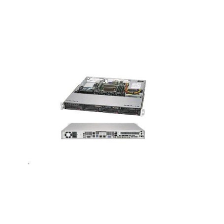 SUPERMICRO COMPUTER CSE-813MFTQC-350CB Server Chassis