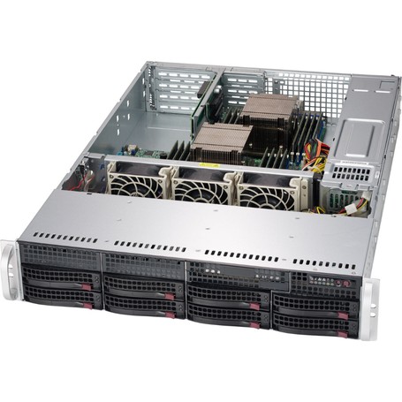 SUPERMICRO COMPUTER CSE-825TQC-R802WB Server Chassis