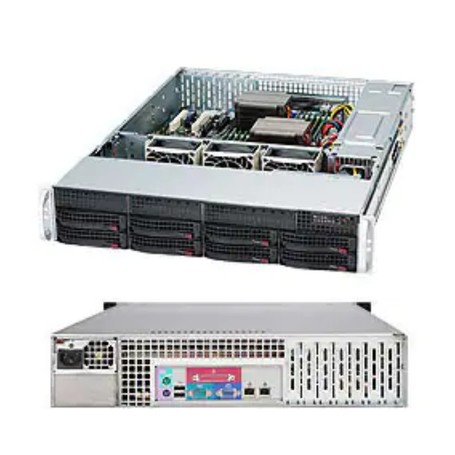SUPERMICRO COMPUTER CSE-825TQ-600LPB Rackmount Server Chassis