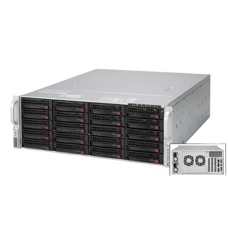 SUPERMICRO COMPUTER CSE-846BE1C-R1K03JBOD Server Chassis