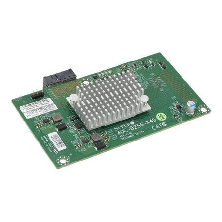 SUPERMICRO COMPUTER AOC-B25G-6X4D-O Server Networking Cards