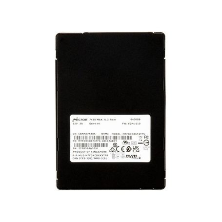 SUPERMICRO COMPUTER HDS-MUN-MTFDKCB6T4TFS1BC Solid State Drives