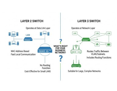 Layer 2 vs Layer 3 Switch: What's Right for Your Business Network?