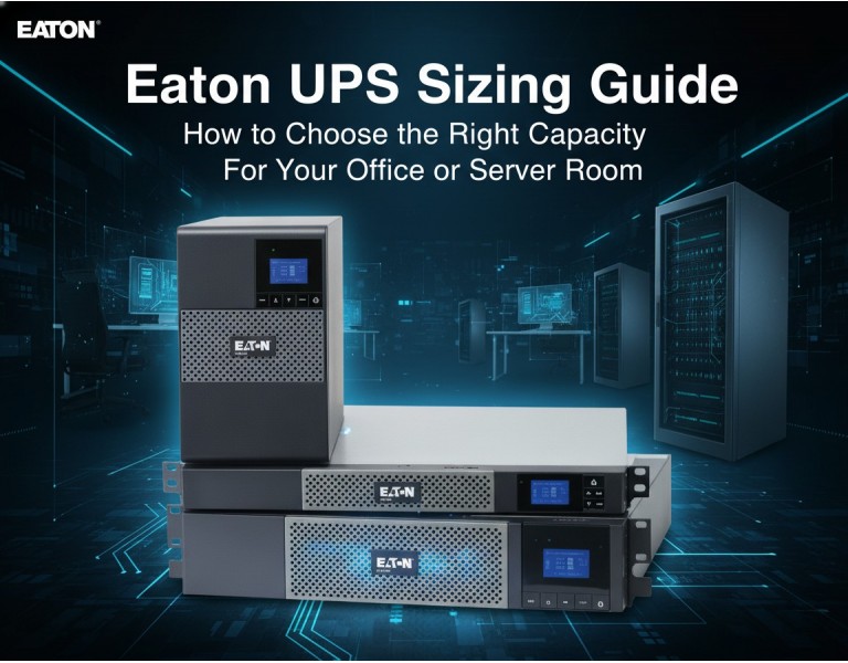 Eaton UPS Sizing Guide: How to Choose the Right Capacity for Your Office or Server Room
