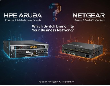 HPE Aruba vs Netgear: Which Switch Brand Fits Your Business Network?