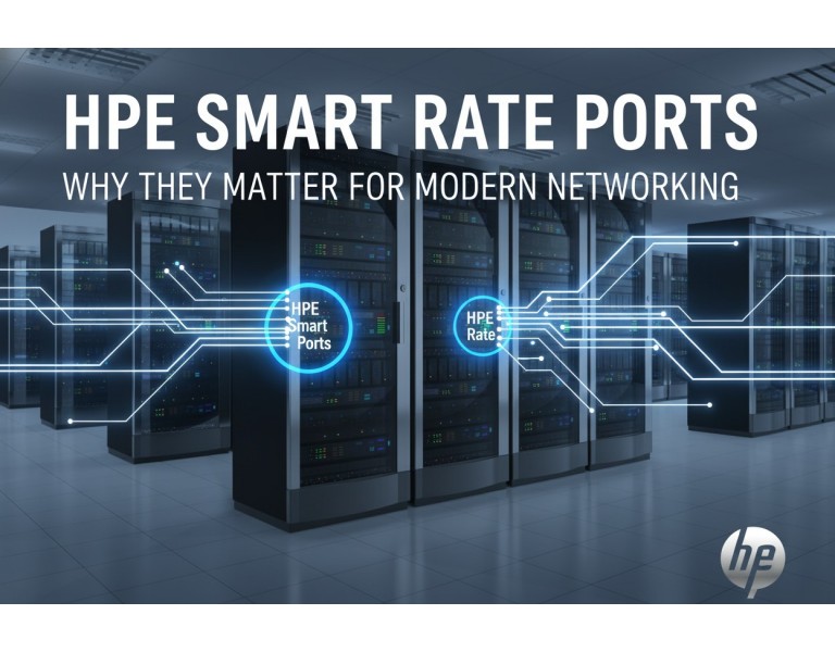 HPE Smart Rate Ports: Why They Matter for Modern Networking