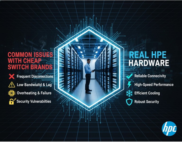 Common Issues With Cheap Switch Brands vs Real HPE Hardware