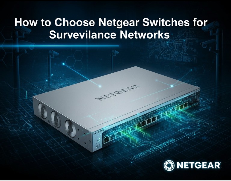 How to Choose Netgear Switches for Surveillance Networks