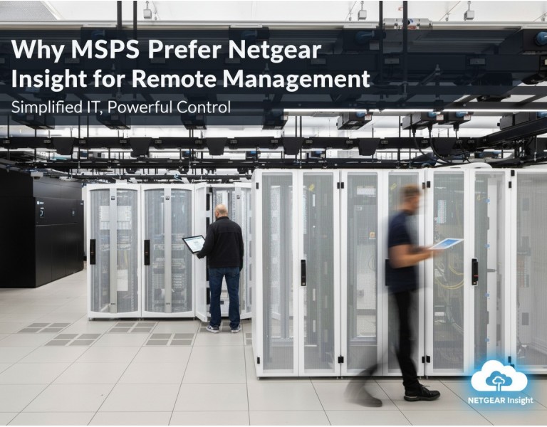 Why MSPs Prefer Netgear Insight for Remote Management