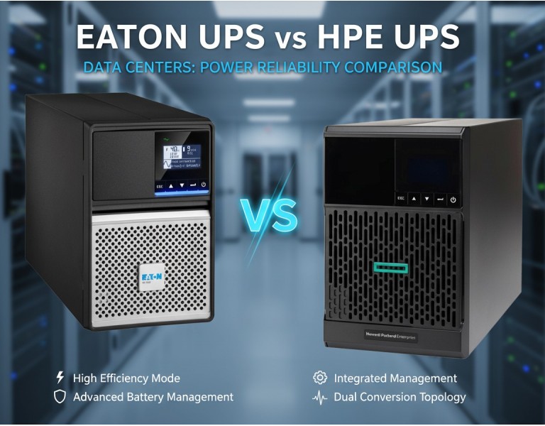 Eaton UPS vs HPE UPS for Data Centers: Power Reliability Comparison