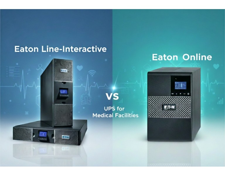 Eaton Line-Interactive vs Online UPS for Medical Facilities