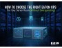 How to Choose the Right Eaton UPS for Your Server Room (Without Overspending)