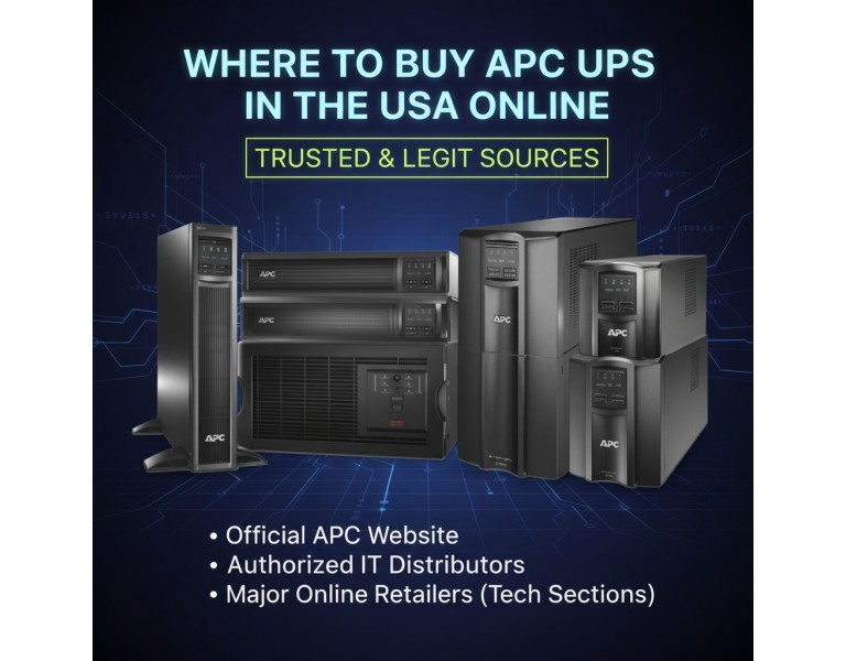 Where to Buy APC UPS in the USA Online (Trusted & Legit Sources)