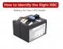 How to Identify the Right RBC Battery for Your UPS Model