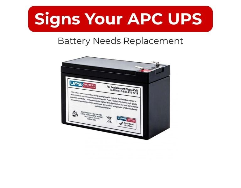 Signs Your APC UPS Battery Needs Replacement