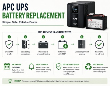 APC UPS Battery Replacement: Complete Guide