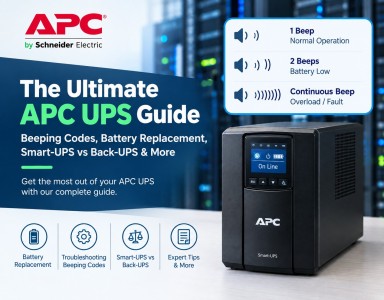 The Ultimate APC UPS Guide: Beeping Codes, Battery Replacement, Smart-UPS vs Back-UPS & More (2026)
