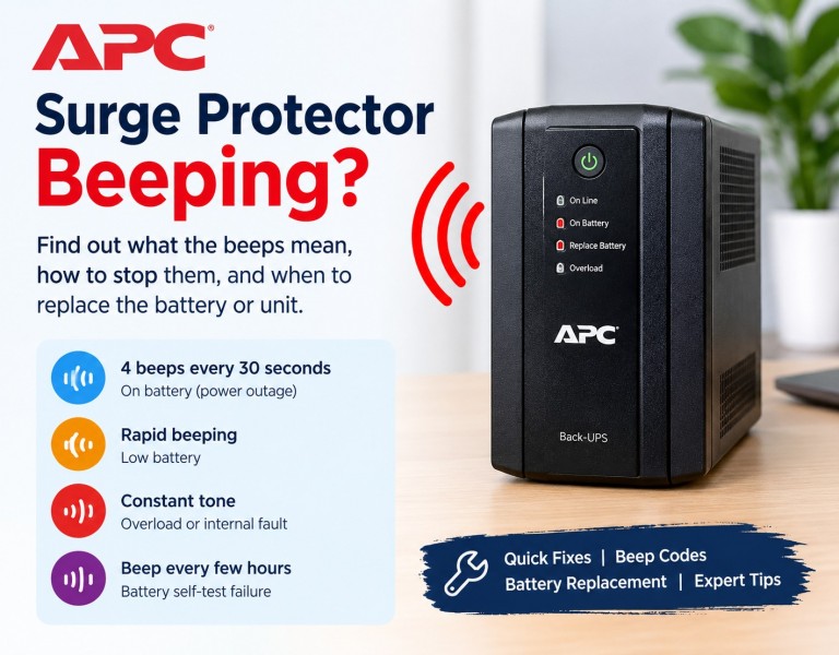 APC Surge Protector Beeping